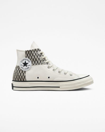 Tenisky Vysoke Converse Chuck 70 Patchwork Damske Béžové Biele Čierne | SK RCLEX3